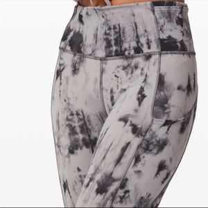 Lululemon Fast and Free Tights 25” Gameday